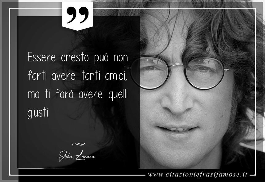 Una citazione di John Lennon by citazioniefrasifamose.it